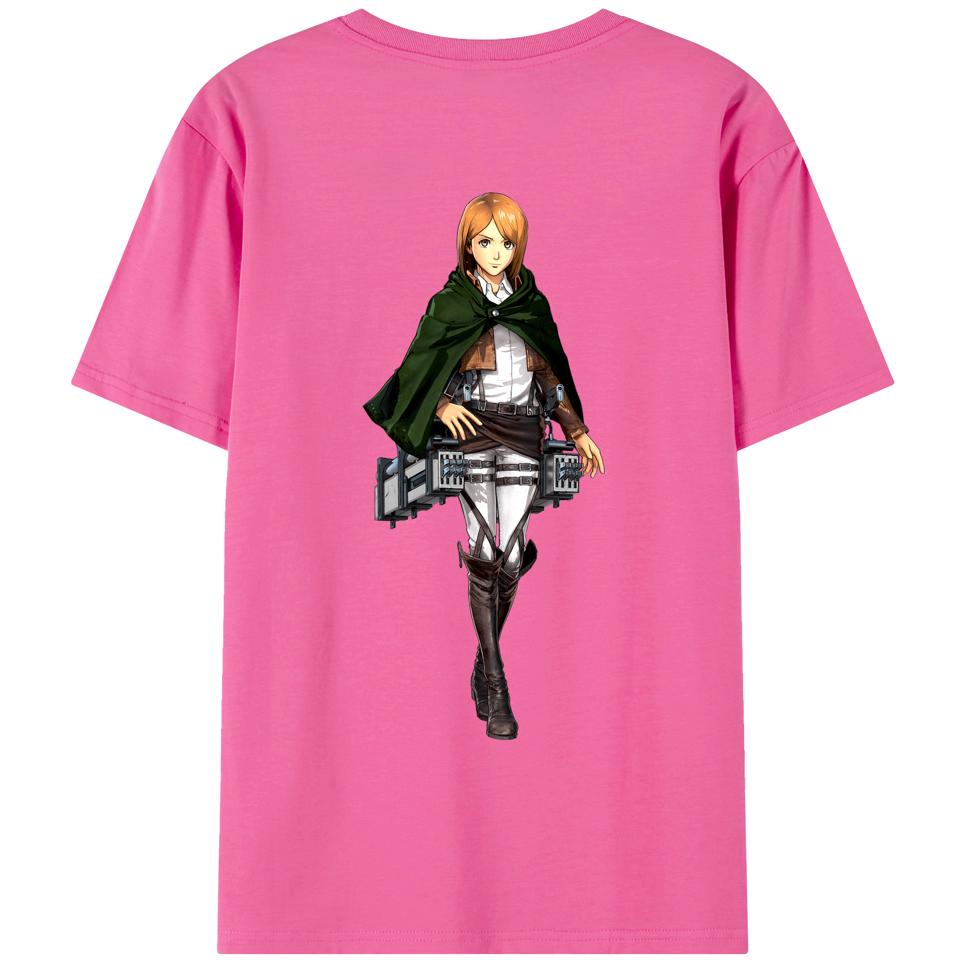 （画像用） 進撃の巨人 ペトラ·ラル Attack on Titan Petra Rall レディース半袖Tシャツ(バックプリント)